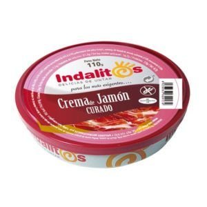 Lata Crema de Jamón Curado Indalitos 110 Gr