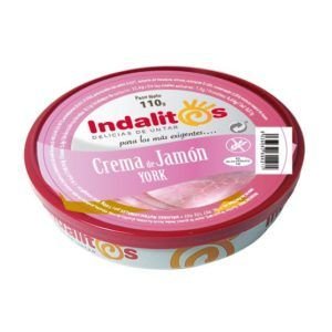 Lata Crema de Jamón York Indalitos 110 Gr