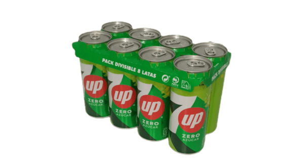 Refresco SevenUp  Lata 33 Cl. Pack 8 UD.