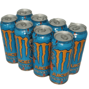Bebida Energética Monster Mango Loco 50 CL Pack 8 UD