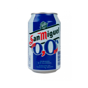 Cerveza San Miguel 0,0 Lata 8 UD