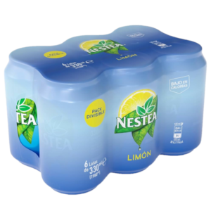 Refresco Nestea Limón Lata 33Cl Pack 6 UD.