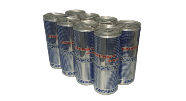 Bebida Energética PowerKing 25 CL Pack 8 UD