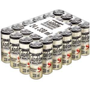 Sidra Ladrón de Manzana Lata 33 CL Pack 24 UD