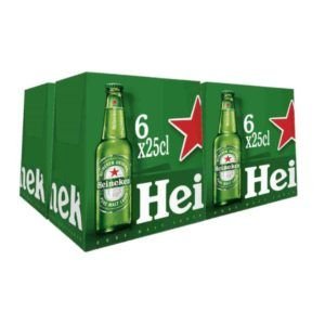 Cerveza Heineken 25 Cl Pack 24 UD