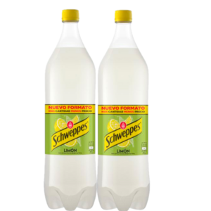 Refresco Schweppes Limón 1,5L Pack 2Ud