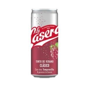 Tinto Verano Clásico La Casera Lata 330ML Pack 8 UD
