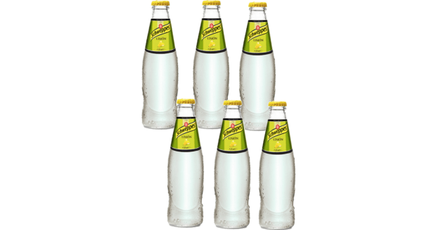 Refresco Schweppes Limón Zero Cristal 20 CL Pack 6 UD