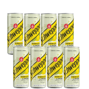 Tónica Limón Schweppes Lata 33Cl Pack 8Ud