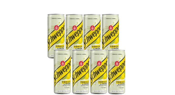 Tónica Limón Schweppes Lata 33Cl Pack 8Ud