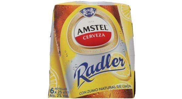 Cerveza Amstel Radler 25Cl Pack 6Ud