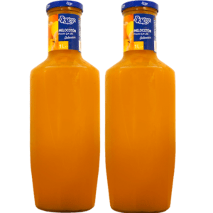Zumo Rostoy Melocotón 1L Cristal Pack 2Ud