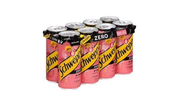 Tónica Schweppes Pink Zero Lata 33Cl Pack 8Ud