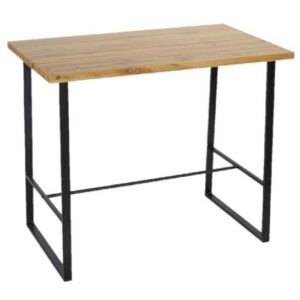 Mesa Alta Negra 120 X 60 Cm - Precio Fin De Semana