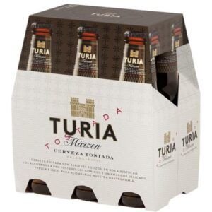 Cerveza Turia Tostada 25Cl Pack 6Ud
