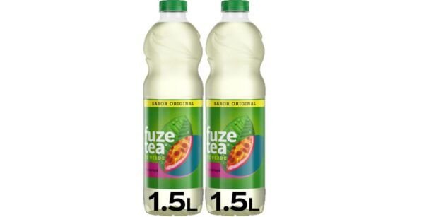 Refresco Fuze Tea Maracuya 1,5L Pack 2ud