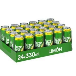 Refresco Fuze Tea Limón Lata 33Cl Pack 24Ud