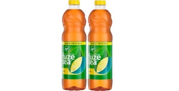 Refresco Fuze Tea Limón 1,5L Pack 2ud