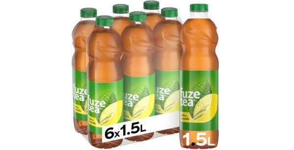 Refresco Fuze Tea Limón 1,5L Pack 6ud
