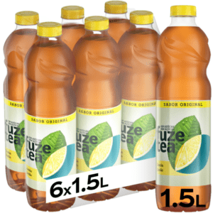 Refresco Fuze Tea Limón Sin Azúcar 1,5L Pack 2ud