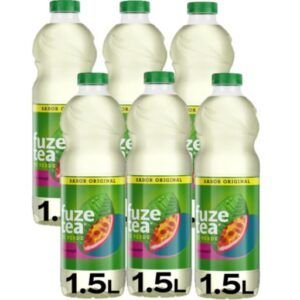 Refresco Fuze Tea Maracuya 1,5L Pack 6ud