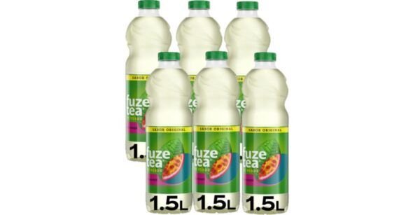 Refresco Fuze Tea Maracuya 1,5L Pack 6ud