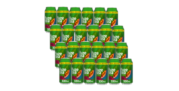 Refresco Fuze Tea Maracuya Lata 33Cl Pack 24Ud