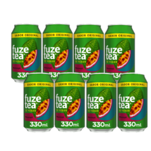 Refresco Fuze Tea Maracuya Lata 33Cl Pack 8Ud