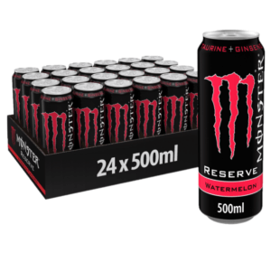 Bebida Energética Monster Reserve Watermelon Lata 50 Cl Pack 24 Ud