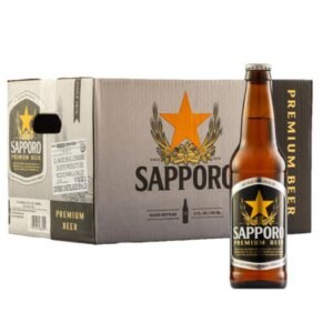 Cerveza Japonesa Sapporo 33Cl Pack 24Ud