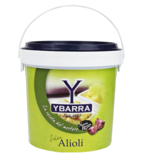 Salsa Alioli Ybarra Cubo 1800Ml