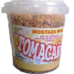 Frutos Secos Tomacañas Mostaza/Miel Cubo 3,5kg