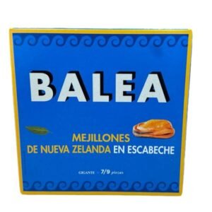 Mejillones Gigantes Escabeche Balea 7/9 Piezas RO-280