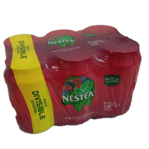 Refresco Nestea Frutos Rojos Lata 33Cl Pack 6Ud