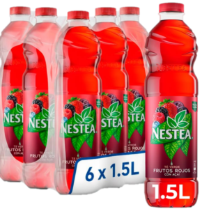 Refresco Nestea Frutos Rojos 1,5L Pack 6Ud