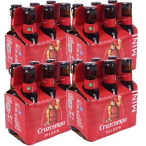 Cruzcampo Pilsen Mini Anilla 20Cl Pack 24Ud