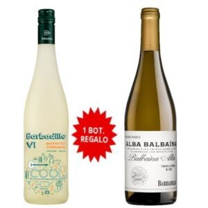 Promo Por Cada Caja Barbadillo Vi Moscato Frizzante75Cl 1 Bot De Barbadillo Alba Balbaína 75 Cl Regalo. Hasta Fin De Existencias