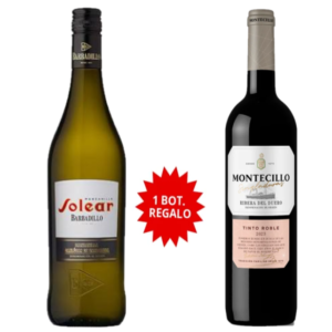 Promo Por Cada Caja Manzanilla Solear 75Cl 1 Bot De Montecillo Ribera Del Duero 75 Cl Regalo. Hasta Fin De Existencias