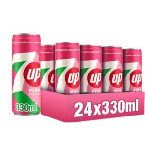 Refresco SevenUp Pink Lima-Limon Lata 33Cl Pack 24Ud