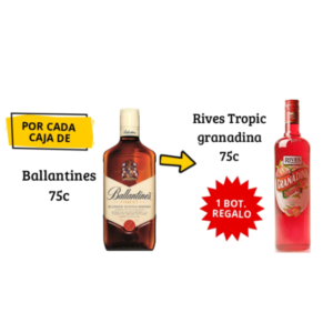PROMOCION BALLANTINES 75CL HASTA FIN DE EXISTENCIAS