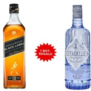 Promo Por Cada Caja Johnnie Walker Black Label 70 Cl 1 Bot Gin Citadelle 70Cl Regalo Hasta Fin De Existencias