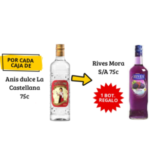 PROMOCION ANIS DULCE LA CASTELLANA 75CL HASTA FIN DE EXISTENCIAS