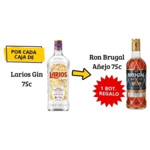 PROMOCION LARIOS  GIN 75CL HASTA FIN DE EXISTENCIAS