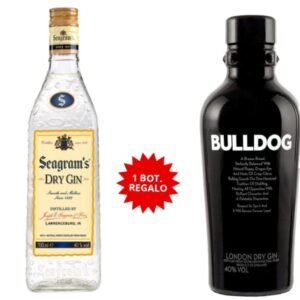 Promo Por Cada Caja Seagrams 70Cl 1 Bot De Regalo Gin Bulldog 70Cl Regalo. Hasta Fin De Existencias