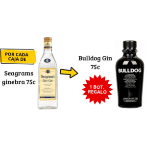 PROMOCION SEAGRAMS 75CL HASTA FIN DE EXISTENCIAS